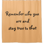 Wie ben jij? douchegordijn (Voorkant)