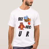 Wie ben jij? t-shirt (Voorkant)