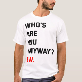 Wie ben jij? We Swifties T-shirt