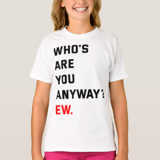 Wie ben jij? We Swifties T-shirt