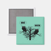 Wie bezit Grammar Humor? Magneet (Voorkant / Achterkant)