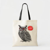 Wie? canvas tas (Voorkant)
