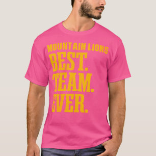 Wie Charleston Mountain Lions het beste ooit heeft T-shirt