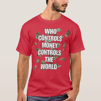 Wie controleert geld t-shirt