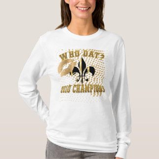 Wie dat?2010 kampioenen/fleur de Lis/liefde/zoen T-shirt