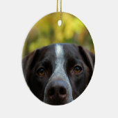 Wie dat doet keramisch ornament (Rechts)