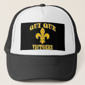 Wie Dat Frans en Overwinning Trucker Pet (Voorkant)