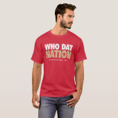 Wie Dat Nation T-shirt (Voorkant volledig)