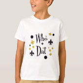 Wie dat t-shirts (Voorkant)