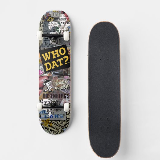 Wie dat t-shirts skateboard (Voorkant)