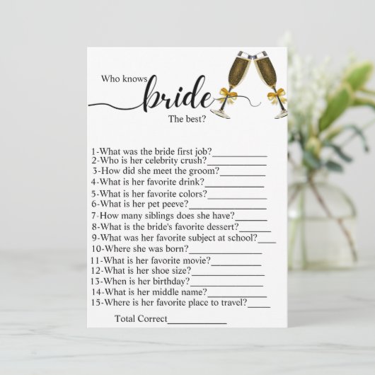 Wie de beste vrijgezellenfeesten games kent programmakaart (Staand voorkant)