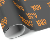 WIE DEY CINCINNATI FOOTBALL KERSTMIS CADEAUPAPIER (Rol Hoek)