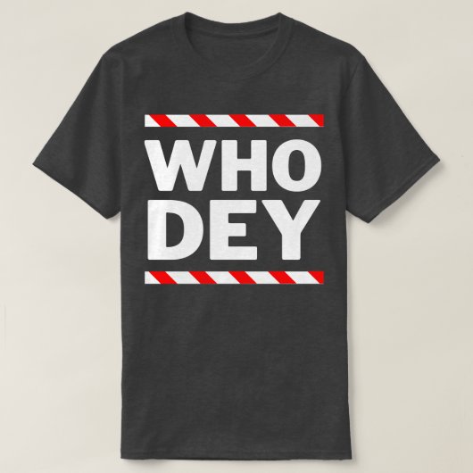 Wie Dey Hip Hop 1 T-shirt (Design voorkant)