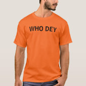 WIE DEY T-SHIRT (Voorkant)