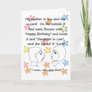 Wie doet dat? - Dochter van de wet op de geboortec Kaart