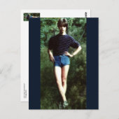 Wie draagt korte korsten? briefkaart (Voorkant / Achterkant)