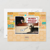 Wie durft me wakker te maken? briefkaart (Voorkant / Achterkant)