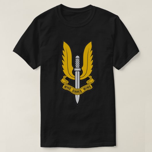 Wie Durft Wint UK SAS T-shirt (Design voorkant)