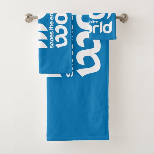 Wie een leven redt bad handdoek (Insitu)