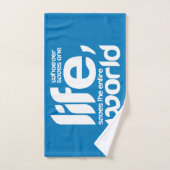 Wie een leven redt bad handdoek (Handdoek)