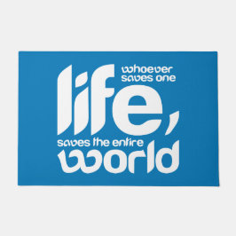 Wie een leven redt deurmat