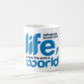 Wie een leven redt koffiemok (Center)