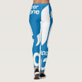 Wie een leven redt leggings (Achterkant)