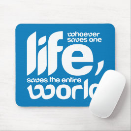 Wie een leven redt muismat