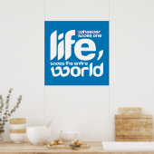 Wie een leven redt poster (Keuken)