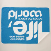 Wie een leven redt sherpa deken (Voorkant (horizontaal))