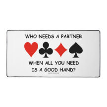 Wie een partner nodig heeft wanneer alles wat u no