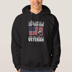 Wie een superheld nodig heeft als je vader een vet hoodie