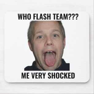 Wie Flash Team Grappige Gamer Muismat