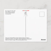 Wie gaat eerst bakken? briefkaart (Achterkant)