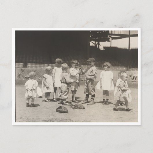 Wie gaat eerst bakken? briefkaart (Voorkant)