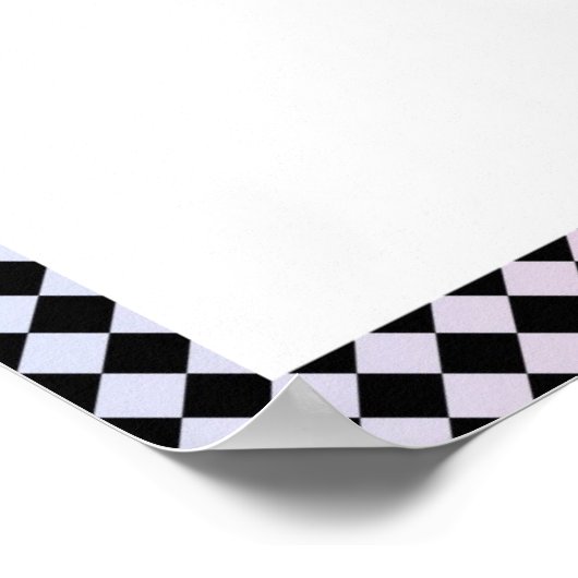 Wie gaat er met Race Sperm? Poster (Hoek)