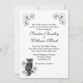 Wie gaat er trouwen Uitnodiging voor een geweldige (Voorkant)