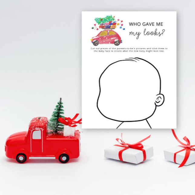 Wie gaf me mijn looks baby shower spel (Creator heeft geüpload)