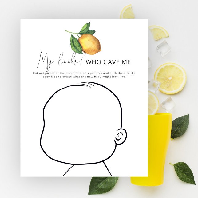 Wie gaf me mijn looks baby shower spel (Creator heeft geüpload)