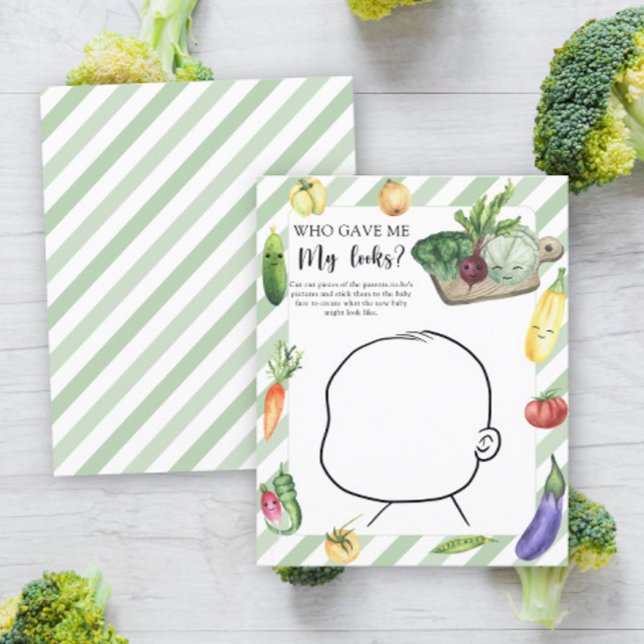 Wie gaf me mijn looks baby shower spel (Creator heeft geüpload)