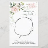 Wie gaf me mijn uiterlijk in Floral Baby Game (Voorkant)