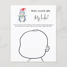 Wie gaf mij mijn uiterlijk? - Schattige Pinguïn