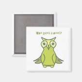 Wie geeft een 2-inch hoofdmagneet magneet (Voorkant / Achterkant)