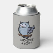 Wie geeft een Hoot? Blikjeskoeler (Blikje Voorkant)