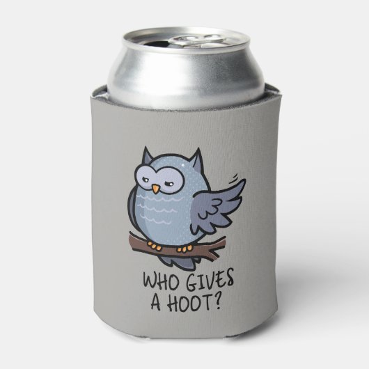 Wie geeft een Hoot? Blikjeskoeler (Blikje Voorkant)