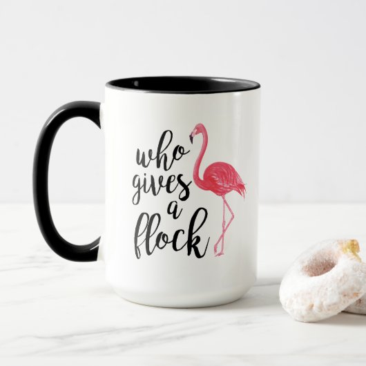 Wie geeft een Koffiekkoffie-Mok Mok (Met donut)