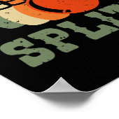 Wie geeft een split bowling team bowler poster (Hoek)