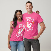 Wie Geeft Een Split Funny Bowling T-shirt (Unisex)