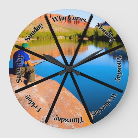 Wie geeft er om Pensioenklok Grote Klok (Voorkant)