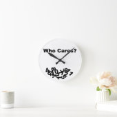 Wie geeft er om? ronde klok (Huis)